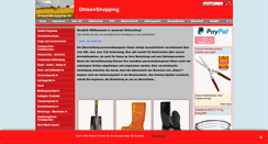 Desktop Screenshot of ohlsenshopping.de
